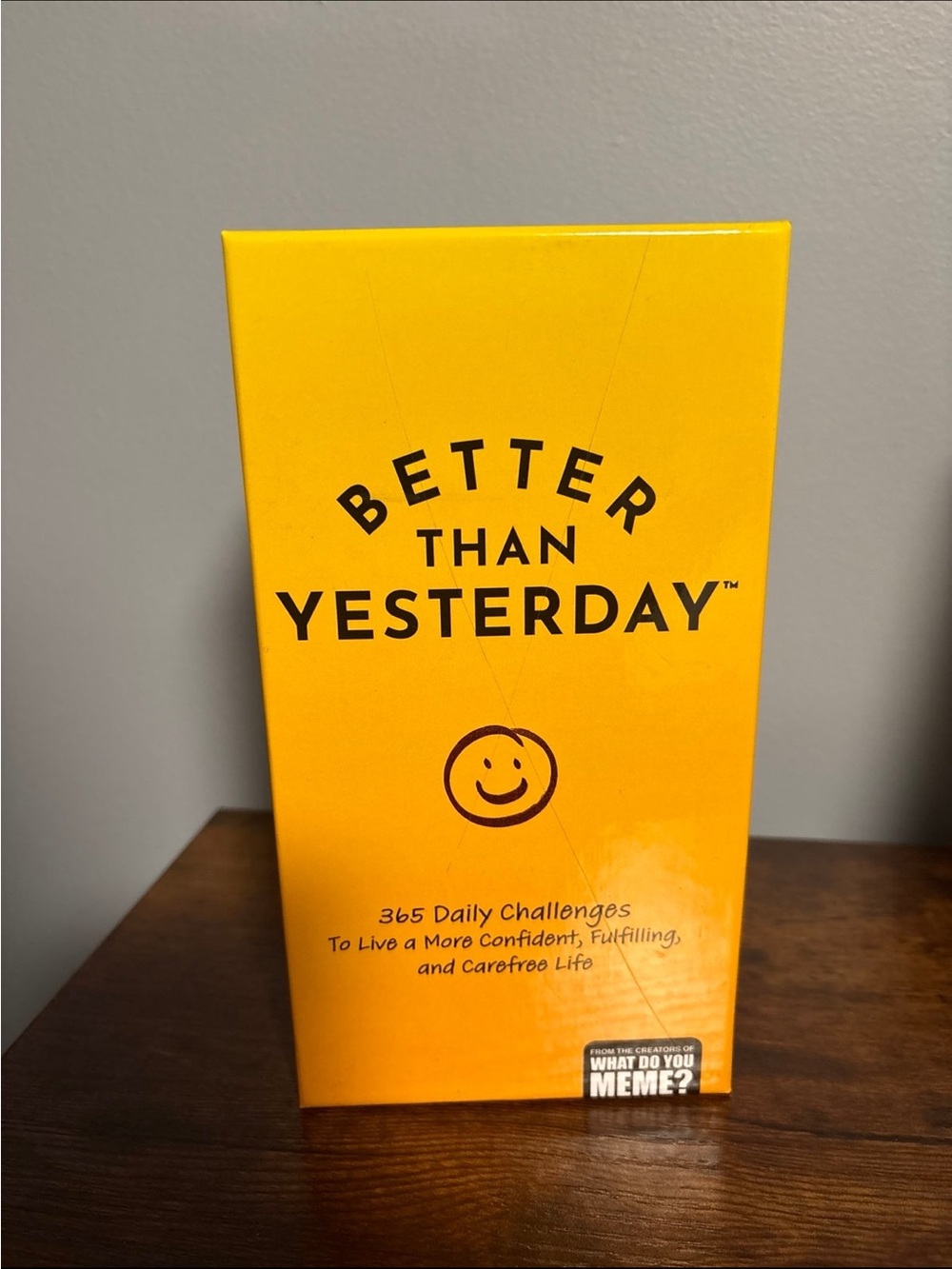 Better Than Yesterday Daily Challenges - Yellow